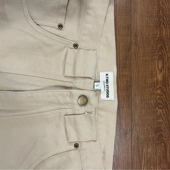 K-two studios cargo pants in beige - Picture 6 of 6